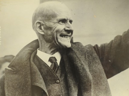 Dec 25, 1921 -  Eugene V. Debs, 5 times Socialist candidate for President, set free from prison on Christmas Day