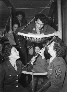 WACs Aboard Troopship