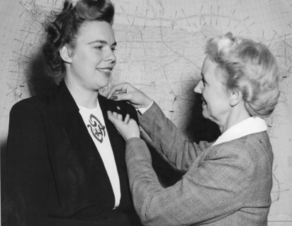 Dettweiler Awarded WASP Service Pin