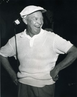 Ike the golfer