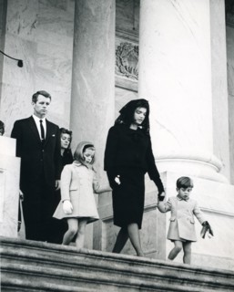 Funeral Family Leaving Capitol