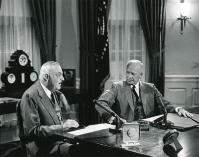 John Foster Dulles and Ike