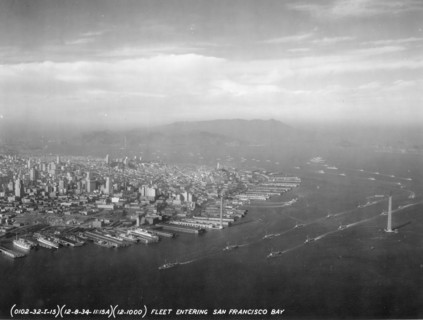 US Navy Pacific Fleet, 1934