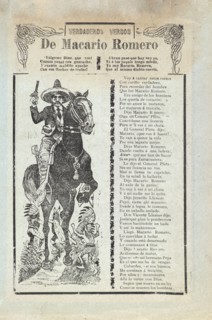 Verdaderos versos de Macario Romero circa 1890-1909.