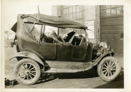 Automobile from Car Accident 1929.