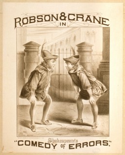 Robson & Crane in Shakespeare's 'Comedy of errors' ca 1879.