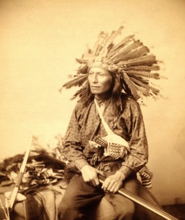 Little,' instigator of Indian revolt at Pine Ridge, 1890.