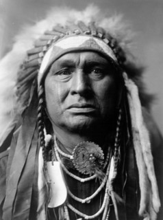 Edward S. Curits Native American Indians - White Man Runs Him, Apsaroke circa 1908.