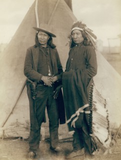 Red Cloud and American Horse.' The two most noted chiefs now living.