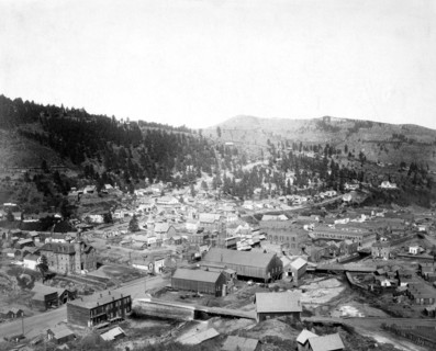 Deadwood, [S.D.] from McGovern Hill 1888.