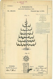 Imitation Christmas Tree 1882.