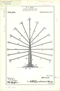 Artificial Christmas Tree 1911.