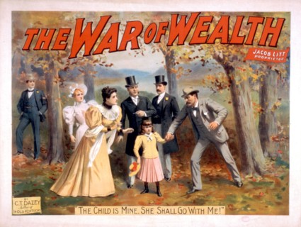 The War of Wealth Poster  circa 1895.