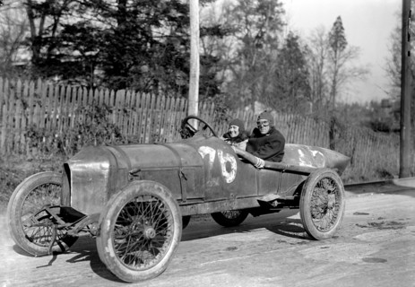 Women Auto Racers - Miss Elinor Blevins, movie star, aviatrix, auto racer circa 1915.