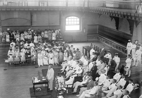 1917 United States Naval Academy Graduation Exercises .