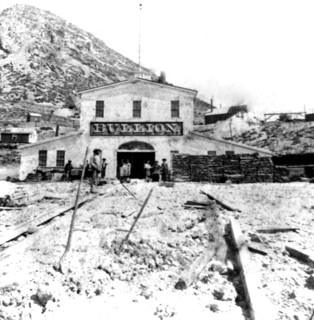 Nevada History - Bullion mine, Gold Hill, Nevada  circa 1866.