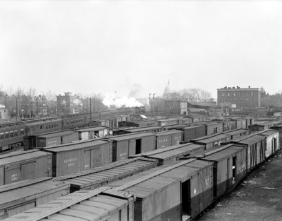 Washington D.C. Railroad Yards circa 1917.