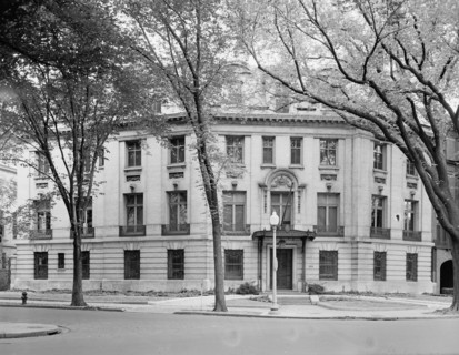 Argentina Embassy 1600 New Hampshire Avenue in Washington D.C. circa 1937.