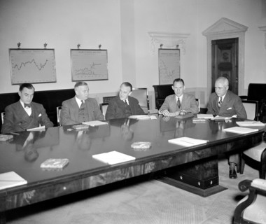 Some members of the Federal Reserve Board circa 1937.