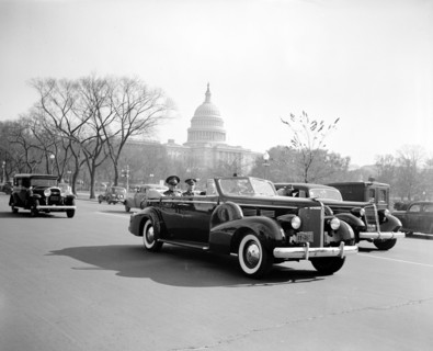 Fulgencio Batista, the former Cuban Army Sergeant, now head of the Cuban armed forces, arrived in Washington today - November 10, 1938.