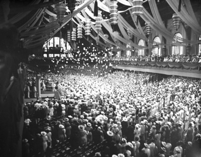 Annapolis graduation exercises circa 1936.