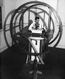 Worker with Earth Inductor circa 1936.