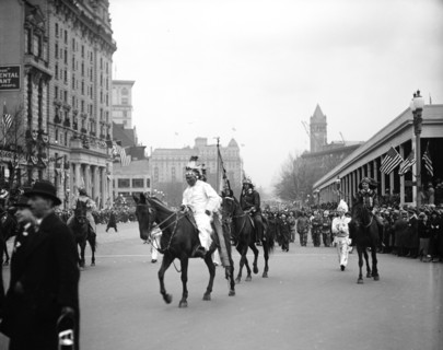 Franklin D. Roosevelt - Franklin D. Roosevelt inauguration. Parade. Washington, D.C. March 4, 1933.