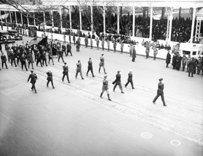 Franklin D. Roosevelt - Franklin D. Roosevelt inauguration. Parade. Washington, D.C. March 4, 1933.