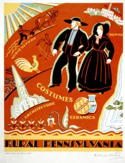 Rural Pennsylvania circa 1936-1941.