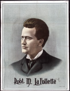 Robert La Follette Chromolithograph circa 1900.