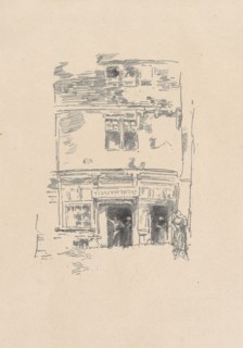 1893 Art Work -  The Clock-Makers; Paimpol - James McNeill Whistler.