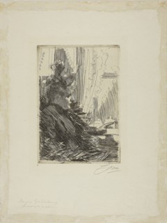 1892 Art Work -  Gerda Granberg III - Anders Zorn.