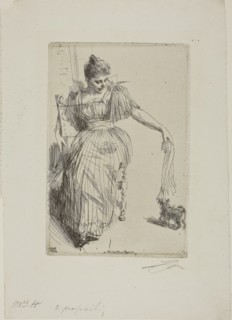 1893 Art Work -  Gerda Hagborg II - Anders Zorn.