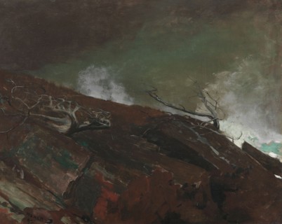 1893 Art Work -  Coast of Maine - Winslow Homer.