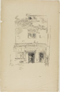 1893 Art Work -  The Clock-Makers; Paimpol - James McNeill Whistler.