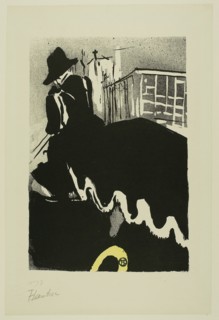 1893 Art Work -  The Last Song - Henri de Toulouse-Lautrec.