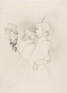 1893 Art Work -  Why Not?... Once Does Not Count - Henri de Toulouse-Lautrec.