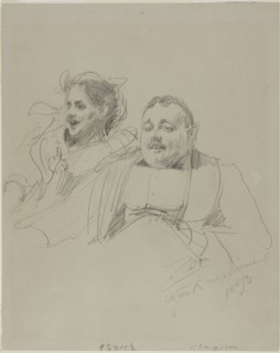 1893 Art Work -  Mr. and Mrs. Raymond Johnson - Anders Zorn.