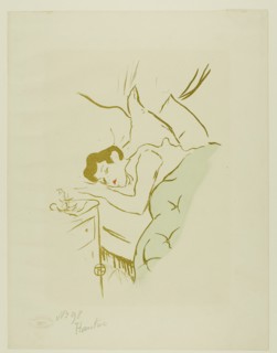 1893 Art Work -  Your Mouth - Henri de Toulouse-Lautrec.