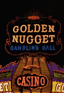 1960s Las Vegas Casino - The Golden Nugget Gambling Hall -  circa 1966.