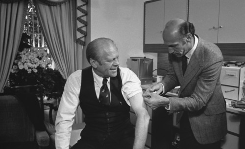 Ford Receives Swine Flu Shot