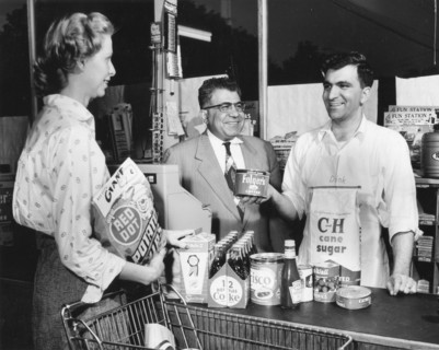 Grocery Store customer and employees