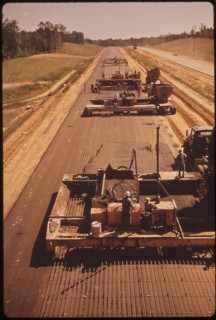 Highway Construction on I-55, 1972
