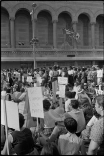 Mississippi Freedom Democratic Party Demonstration on Boardwalk, 1964