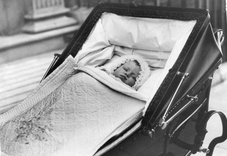 Princess Elizabeth as a baby