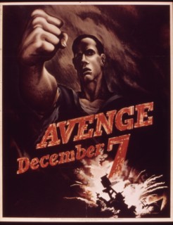 Avenge December 7' Pearl Harbor Poster