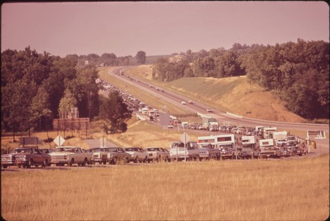 Traffic Near Interstate 65 in Tennessee