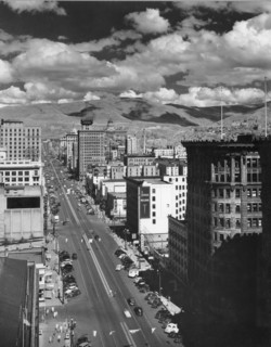 Elevated View of Salt Lake City