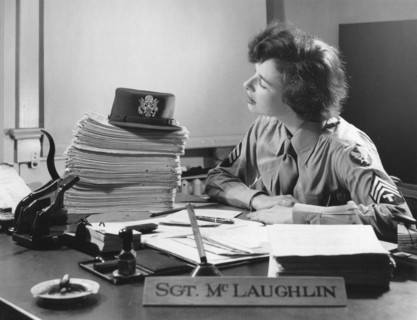 WAC With Officer's Cap