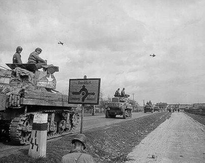 Tanks of the 11th Armored Division, 1945